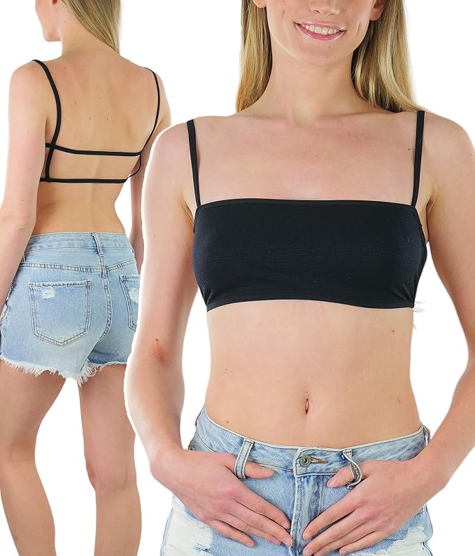 Strappy Back - Black