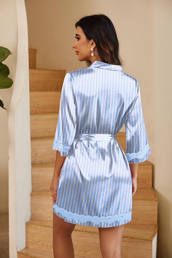 Blue White Stripes