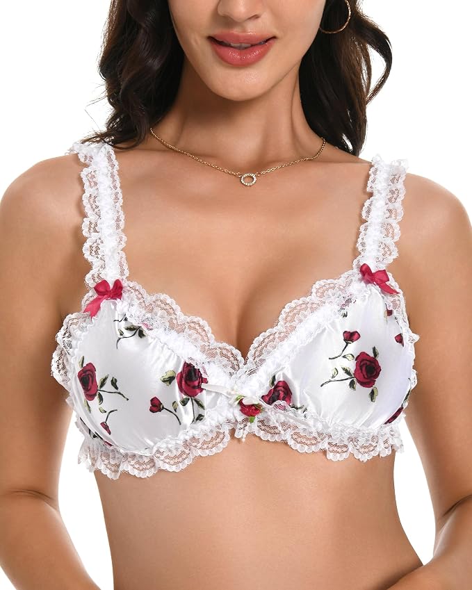 White - Red Roses