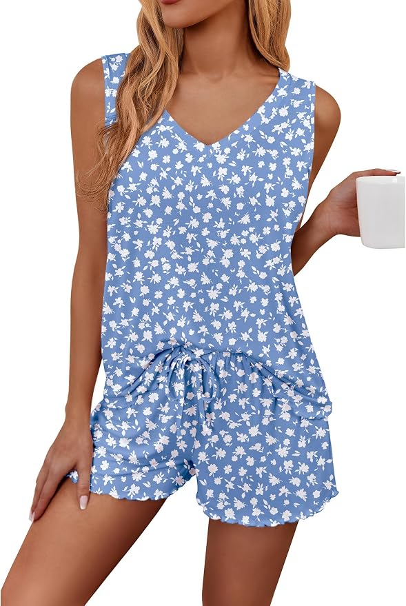 Light Blue Floral