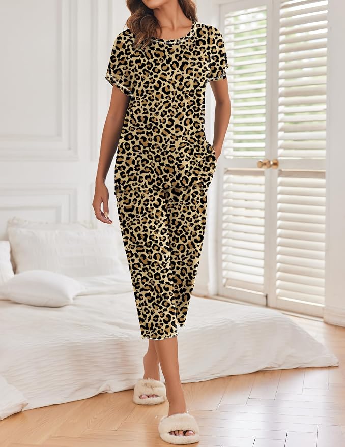 Navy Blue，leopard