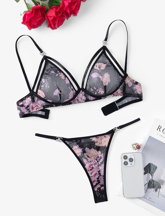 Black Floral