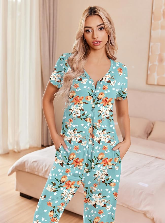 Turquoise Floral