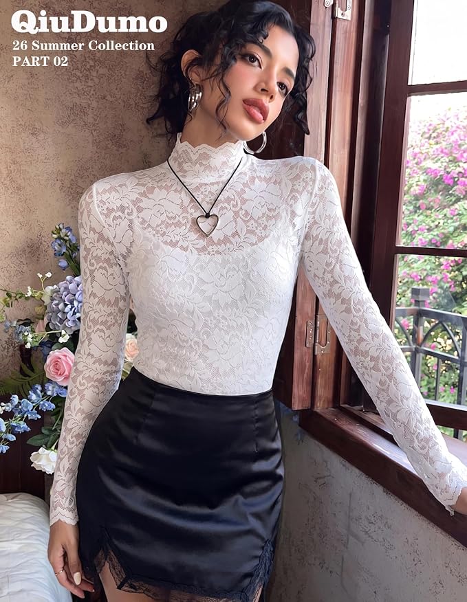 White & With Camisole