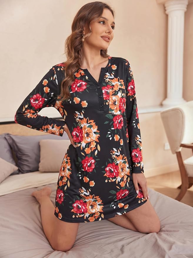 Black Floral