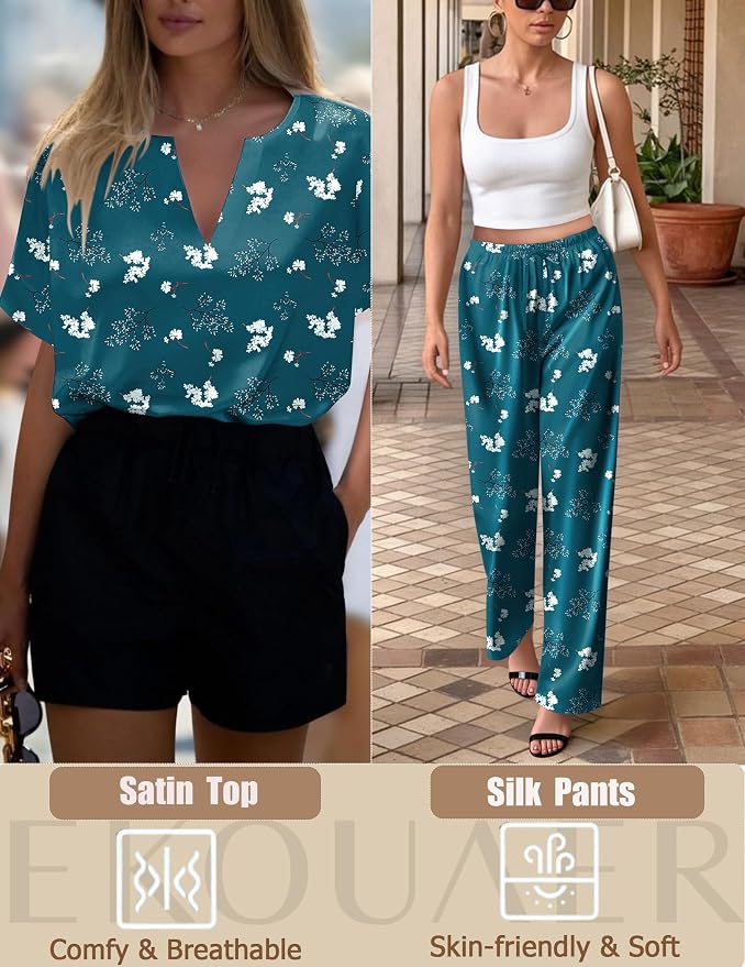 Floral Blue/Green