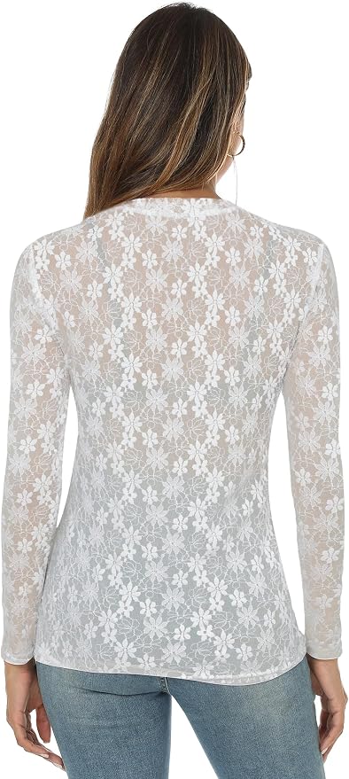 White Floral Lace