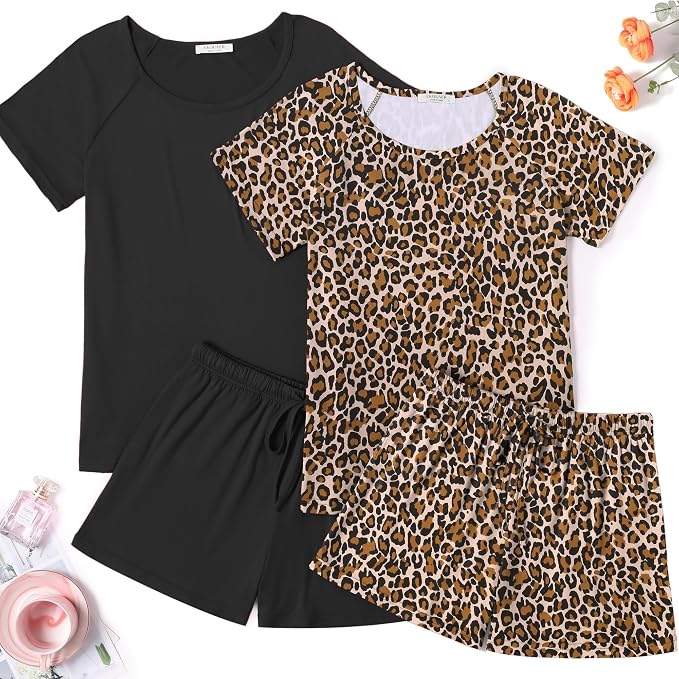 Black/Leopard