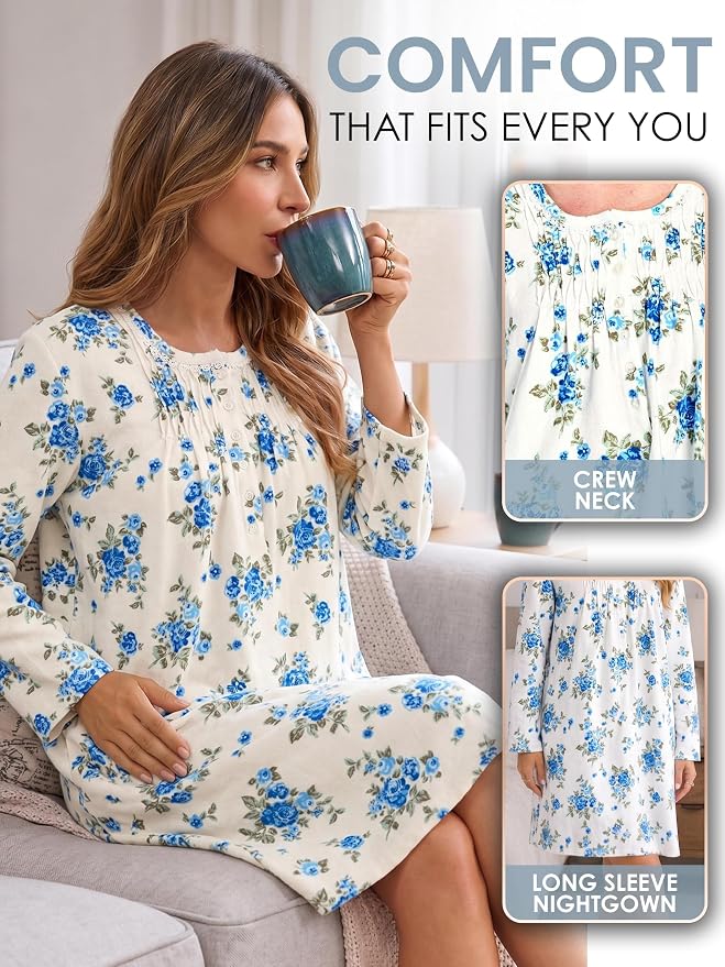 Floral Blue