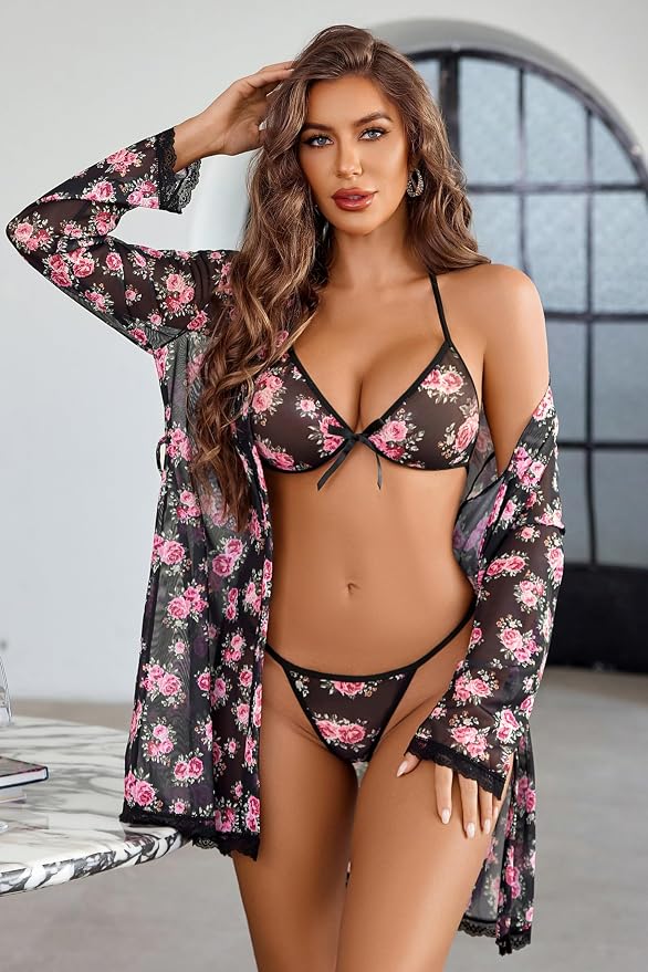 Black Floral