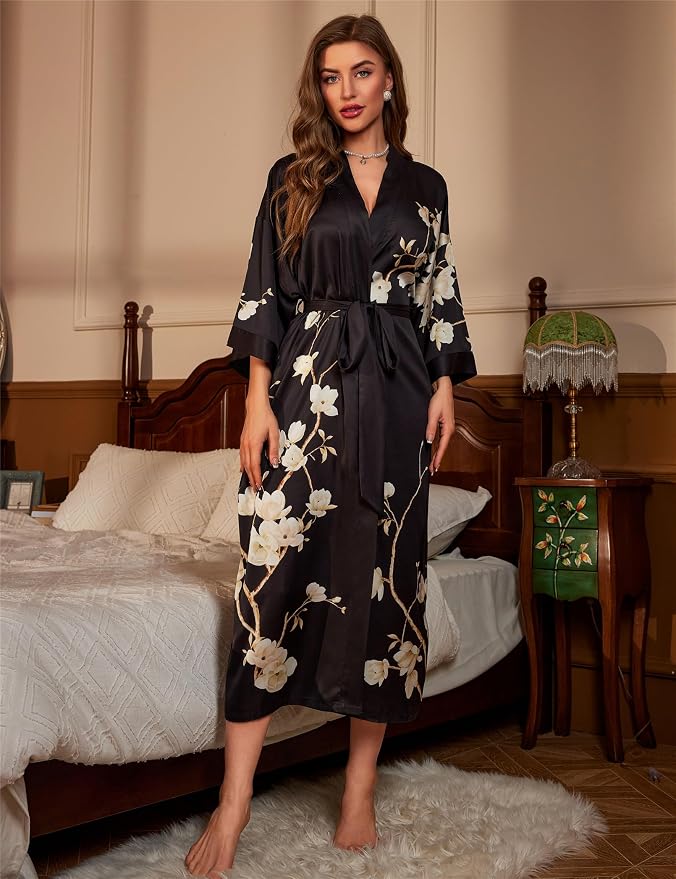 Black-white Floral