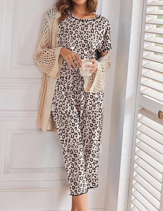 Khaki Leopard Print