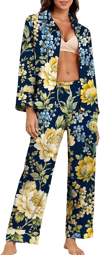 Dark Blue Blossoms