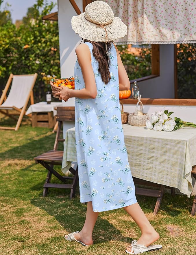 Blue Florals