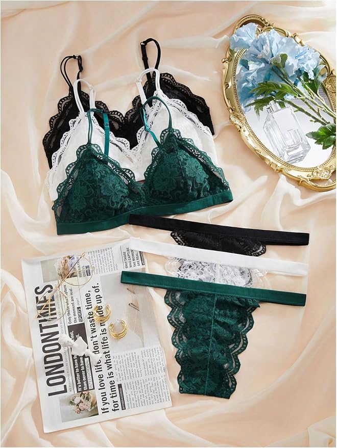 Black White Dark Green