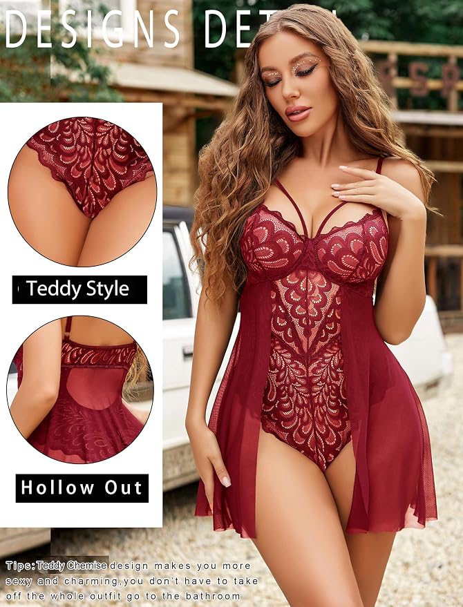 Wine Red-unique Crotch