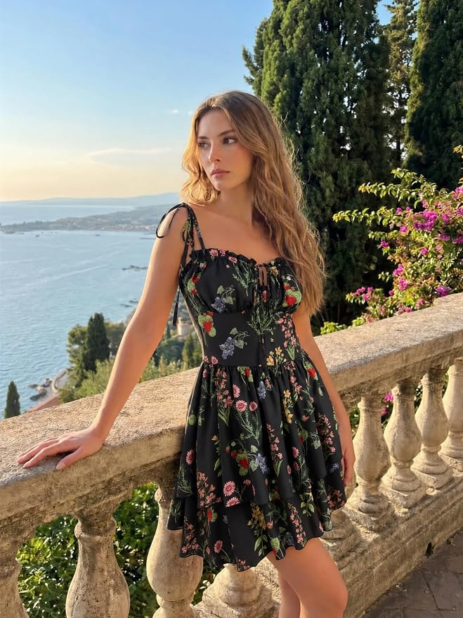 Black Floral