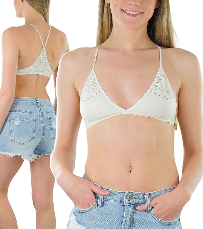 Deep V Y-back - Ivory