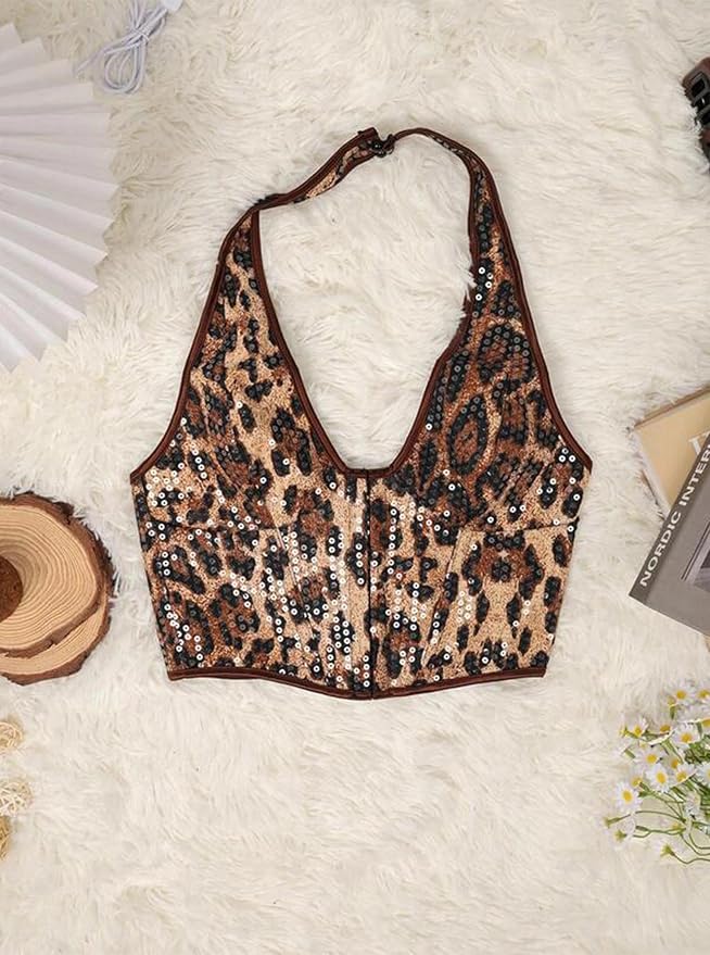 Sequins Leopard