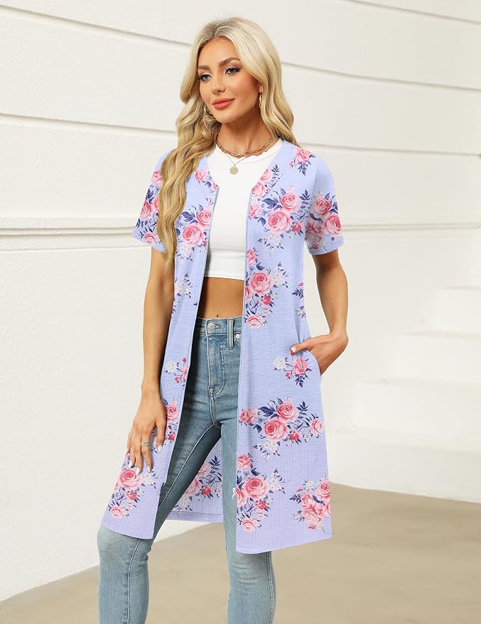 Light Blue Floral