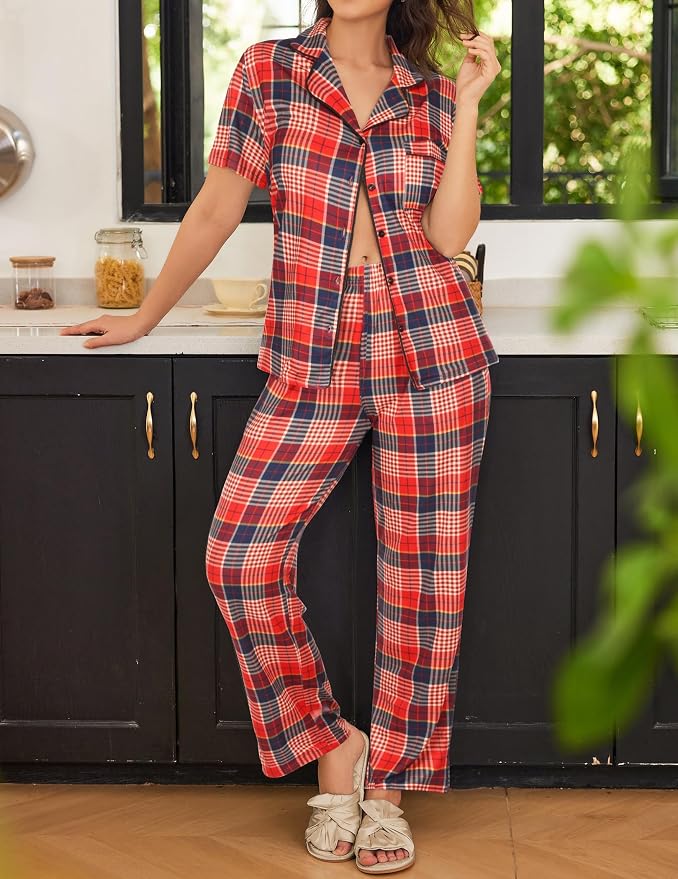 Small Red Black Plaid