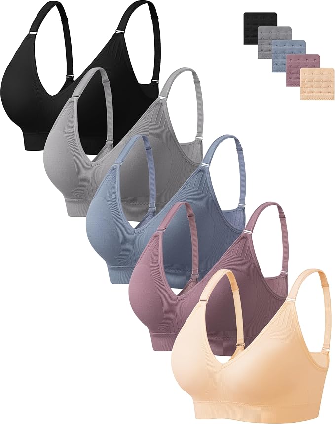 5pack(black/Grey/Blue/Purplebean/Nude)