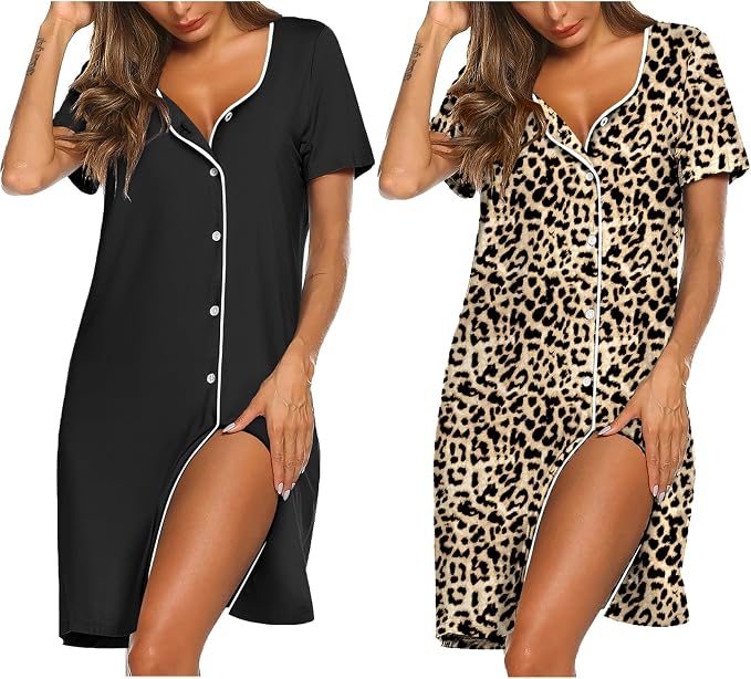 Black/Leopard