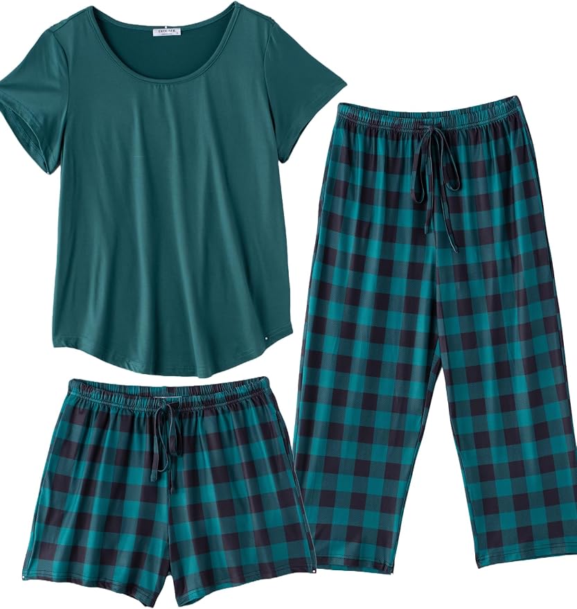 Deep Green Plaid