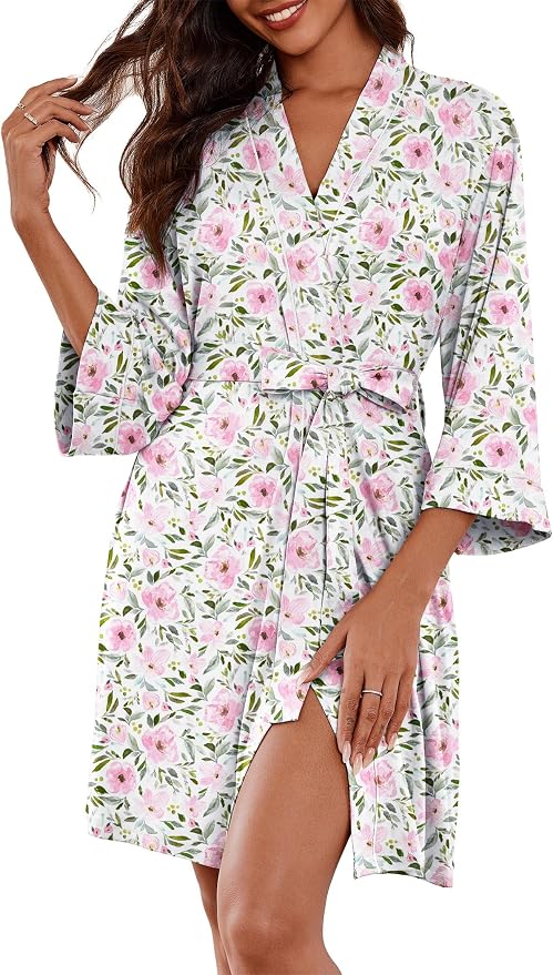 White Pink Floral