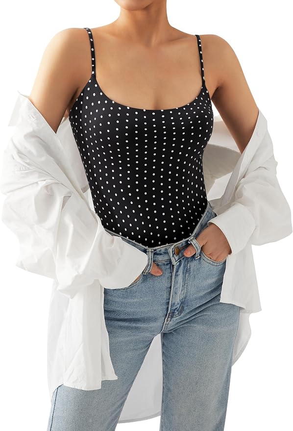 Black Polka Dots