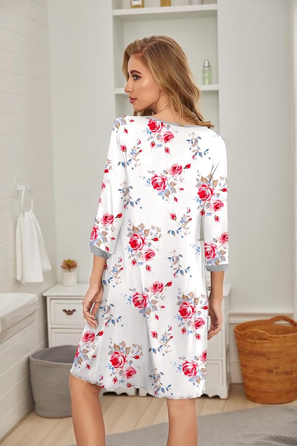 Floral Rose White