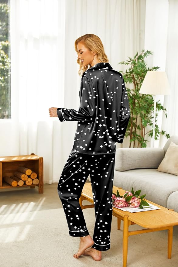 Black With White Star