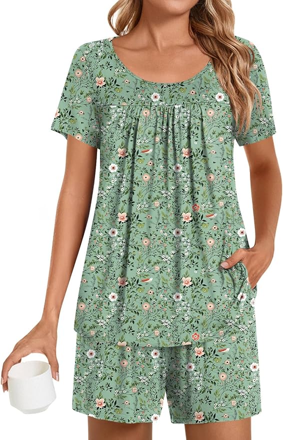 4-green Floral/Mix