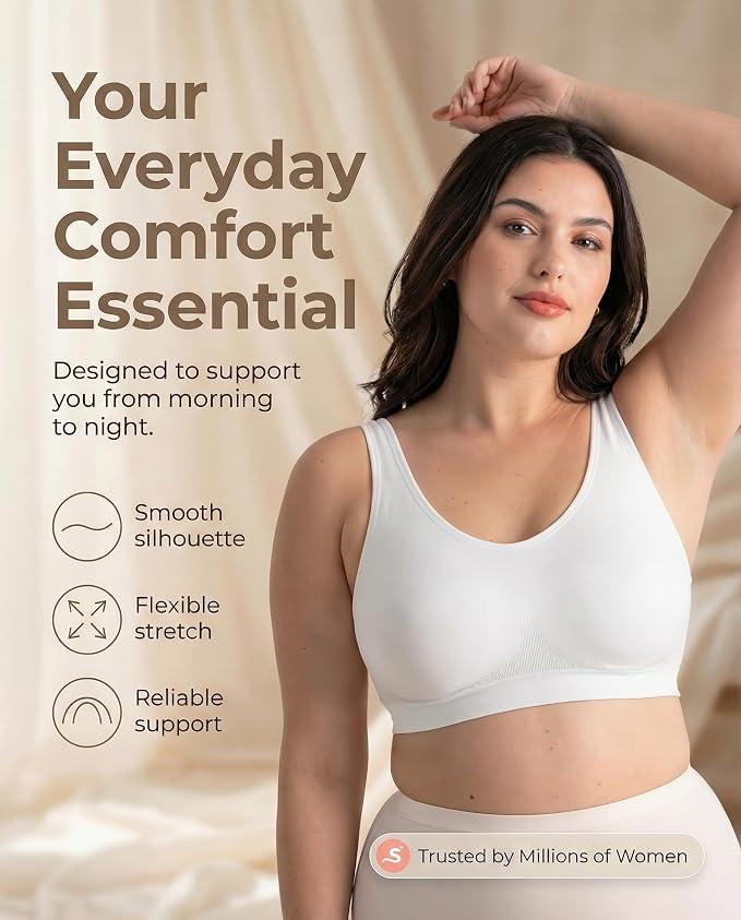 White, Fixed Straps