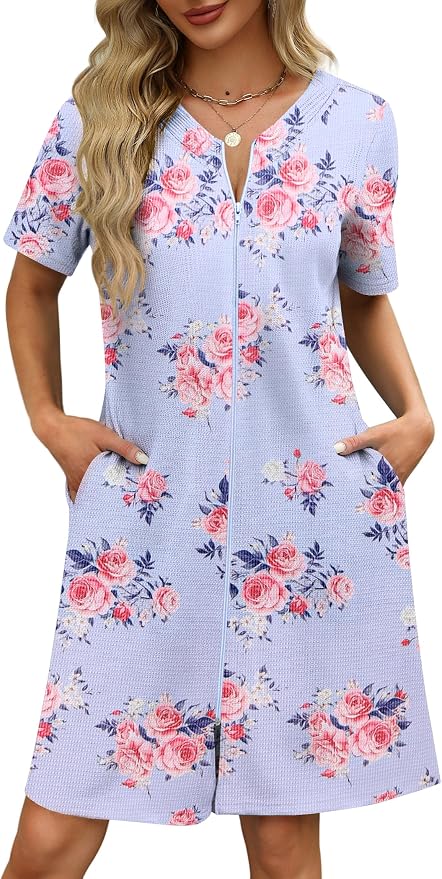Light Blue Floral