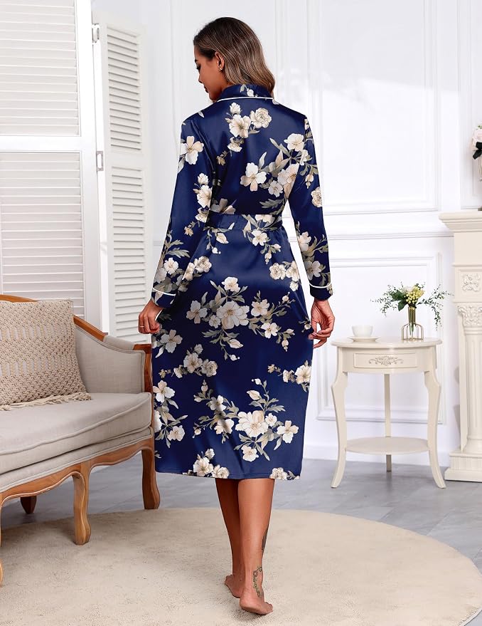 Navy Floral