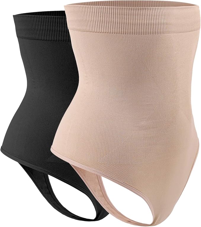 Nude/Black 2 Pack