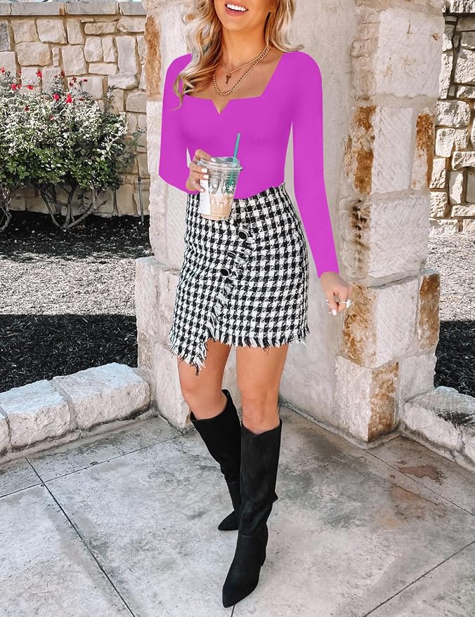 D-hot Pink Long Sleeve