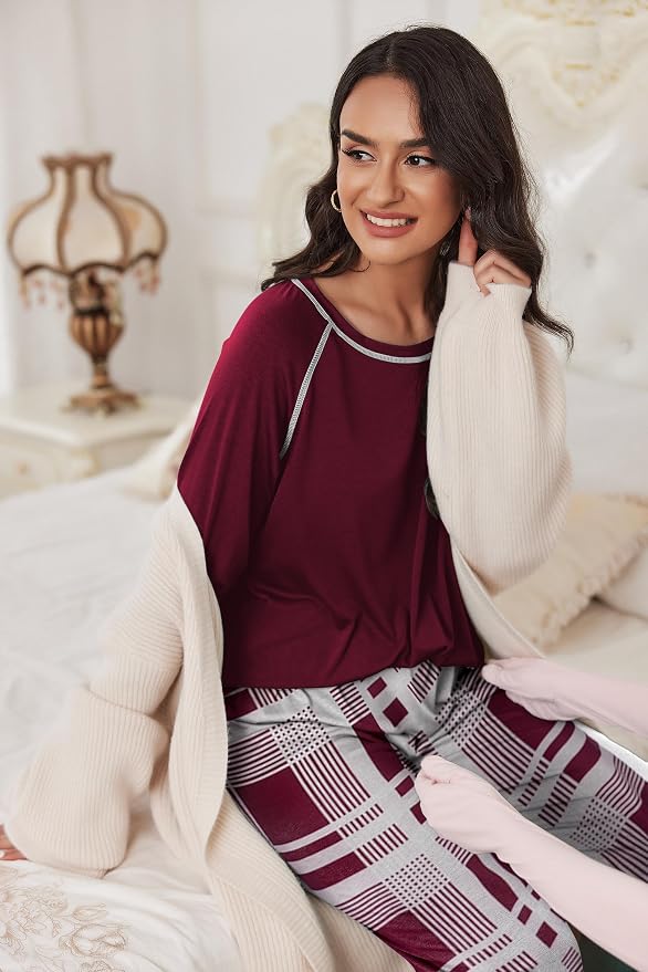 Wine Red Plaid