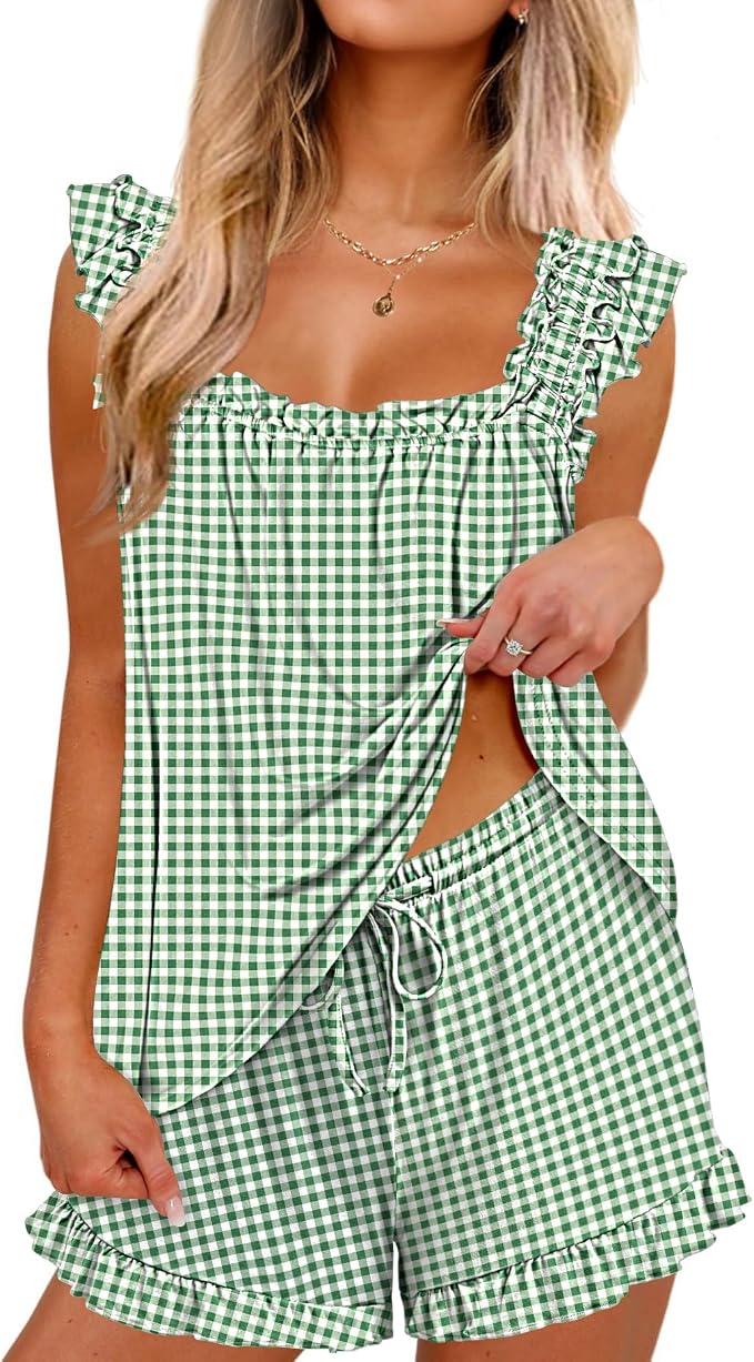 Gingham Green