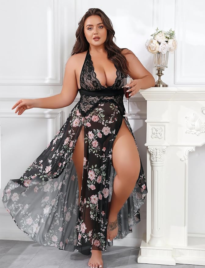 Black Floral