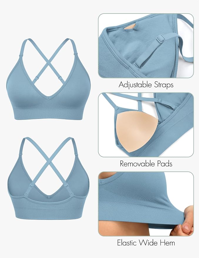 3pack(black+white+blue)