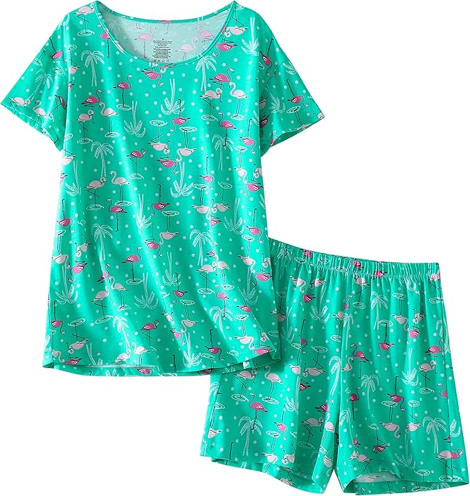S Green Flamingo