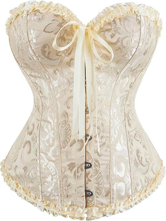 Beige Jacquard