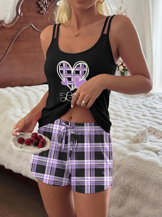 Purple Love Plaid