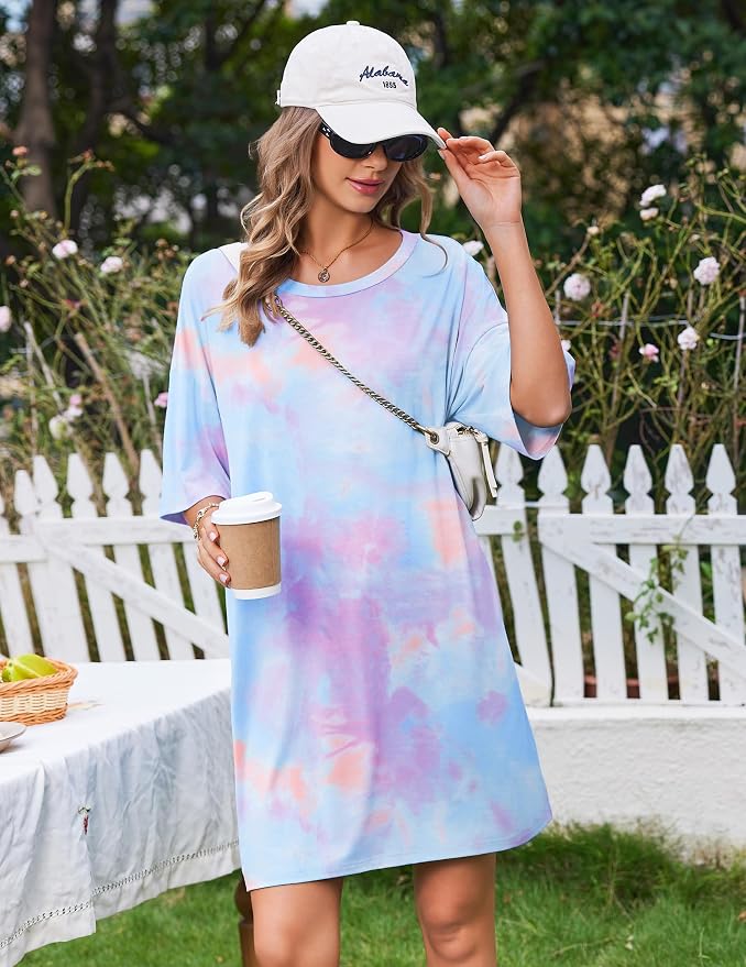 Blue & Purple Tie Dye