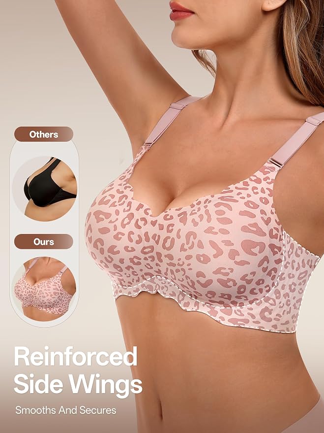 Black/Nude/Pink Leopard