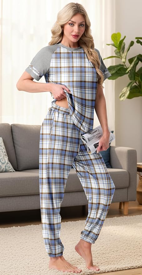 Fp-blue White Plaid