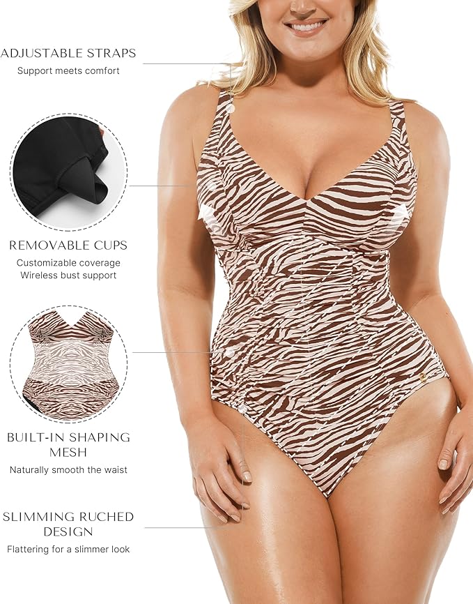 Beige Zebra Print