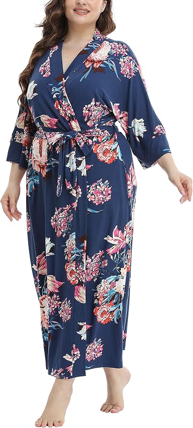 Navy Floral